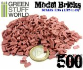 Red Ceramic Model Bricks by Green Stuff World