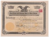 Rock Island Financial Security Certificate