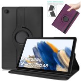 Galaxy Tab A8 Leather Stand Cover with 360 Rotation