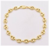 Golden Anchor Mariner Bracelet