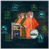 StormShield Survival Poncho Pack