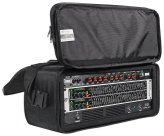 Double-Sided Pro Audio Rack Bag with Shoulder Strap and Deep Storage