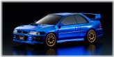 Chrome Blue 60th Anniversary Subaru Impreza STI Mini Z Body
