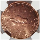 Oregon Beaver Dollar Coin Replica
