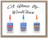 WoodMaster Cyanoacrylate Adhesive Set: Thin, Medium, and Thick Formulas