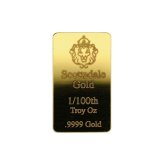 Scottsdale Mint Fractional Gold Bar