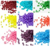 Miyuki Delica Seed Beads Set - Opaque Colors (1200 beads)