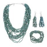 Emerald Sprout Jewelry Set