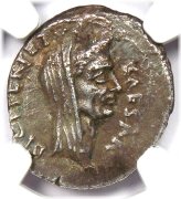 Julius Caesar Denarius - 44 BC