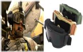 Tactical Ballistic Goggles with Interchangeable Lenses - Black