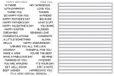 Everyday Sentiment Strips" Stamp Set