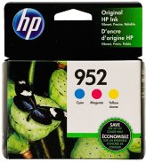 Tri-Color HP 952 Ink Cartridge Pack