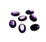 Vintage Amethyst Faceted Cabochons