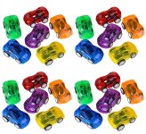 Mini Pull Back Cars Set - Pack of 24