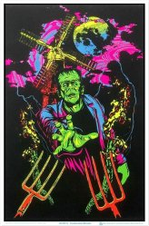 Midnight Creation Glow-in-the-Dark Art Print