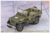 Army Jeep Miniature Replica