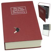 Red Book Security Box with Key Lock - Concealed Dictionary Safe