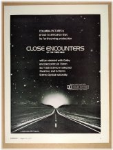Nostalgic Sci-Fi Movie Ad: Close Encounters of the Third Kind (1977)