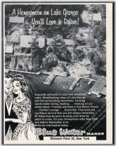 Vintage Lakeside Escape Ad