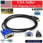 1080p Video Converter Cable for PC and HDTV