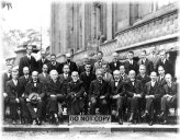 Einstein at Solvay Conference 1927 Photo Print