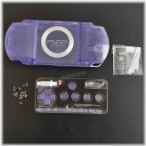 Clear Purple Shell and Button Kit for PSP 1000