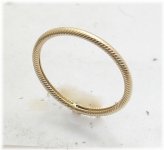 Golden Twirl Ring