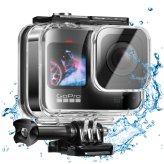 AquaGuard Waterproof Diving Shell for GoPro Hero12/11/10/9/8 Black