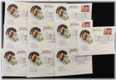 Graceland First Day Envelope Collection - Elvis Presley 1993 (Lot of 10)