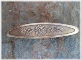 Brass Rose Hair Barrette