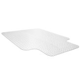 Clear Shield Floor Protector for Home and Office Desks