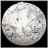 Silver Heart Dime - Double-Sided Reeded Edge Token