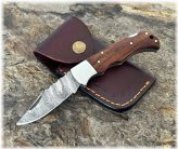 Flawed Elegance Damascus Folding Pocket Knife