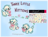 Kittens and Baby Clothes Embroidery Transfer