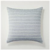 Blue Stripe Matelassé Pillow Sham