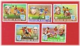Niger Soccer Stamp Set