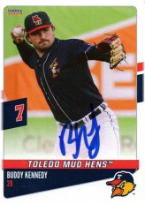Buddy Kennedy 2024 Toledo Mud Hens Signed Card