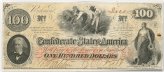 1862 CSA Richmond $100 Note