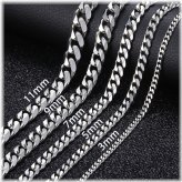 Silver Link Chain Necklace