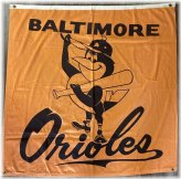 Orioles Retro Canvas Banner