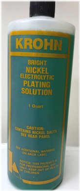 Nickel Plating Solution - 1 Quart