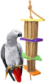 Feathered Fun Shredder Pole