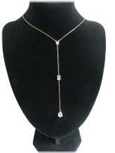 Hermitage Crystal Drop Necklace