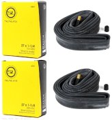 Sunlite Road Bike Inner Tubes - 27 x 1-1/4", Schrader Valve (2 Pack)