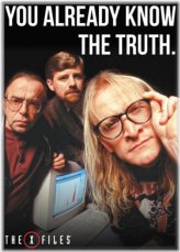 The X-Files Lone Gunmen Photo Magnet Set