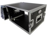 Deluxe Pro Audio Equipment Storage Solution with 8U Capacity and 14" Deep Rail-to-Rail Design