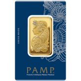 Fortuna Gold Bullion - 1 oz. 999.9 Fine, Sealed by PAMP Suisse