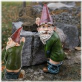Whimsical Garden Gnome Sculptures
