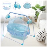 CozyCradle Electric Rocking Baby Bed