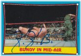 Bundy's Autographed 1987 Topps WWF Card #42